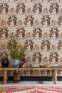Cole & Son | Ardmore Safari Dance | Wandbekleding | JOXAL | Jolanda Maurix | Gordijnen | Shutters | Interieuradvies 4