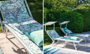 Palme Botanique Outdoor Fabrics | buitenstof van Designers Guild | loungeset bekleden | stoffen voor buitenset | stof voor loungeset | buitenmeubel | buitenkussens