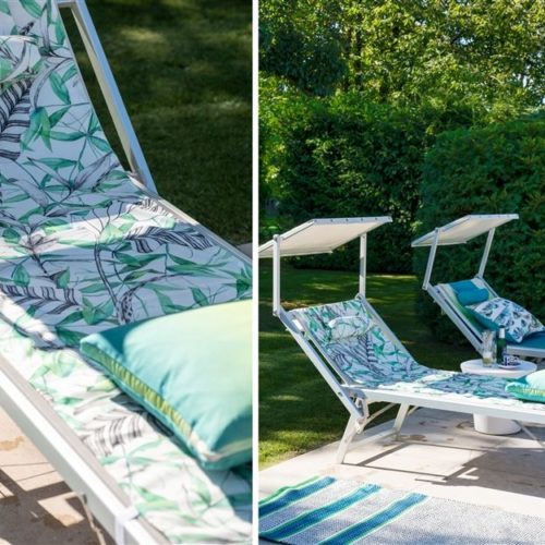 Palme Botanique Outdoor Fabrics | buitenstof van Designers Guild | loungeset bekleden | stoffen voor buitenset | stof voor loungeset | buitenmeubel | buitenkussens