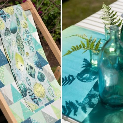 Palme Botanique Outdoor Fabrics | buitenstof van Designers Guild | loungeset bekleden | stoffen voor buitenset | stof voor loungeset | buitenmeubel | buitenkussens