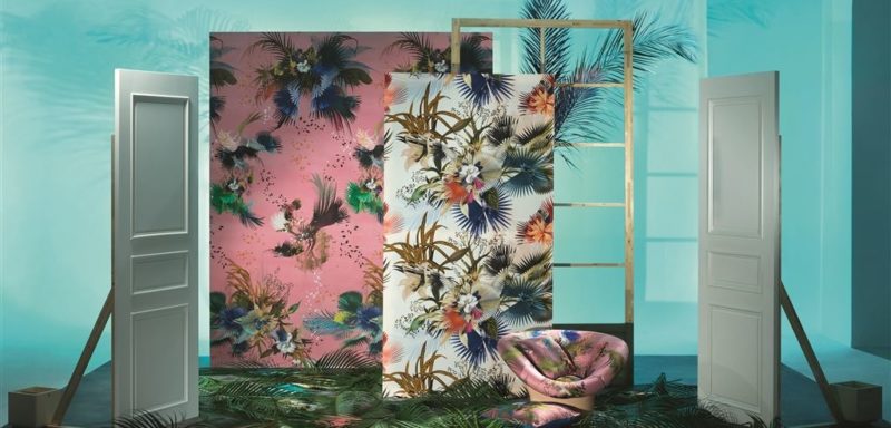 Christian Lacroix collectie Joxal interieur interieurstoffen behang wallpaper Paradis Barbaris