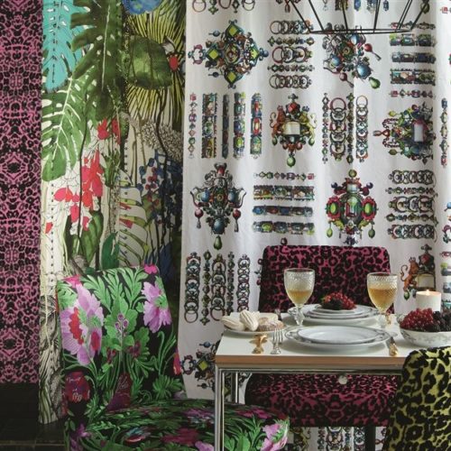 Christian Lacroix collectie Joxal interieur interieurstoffen behang wallpaper Belles Rives