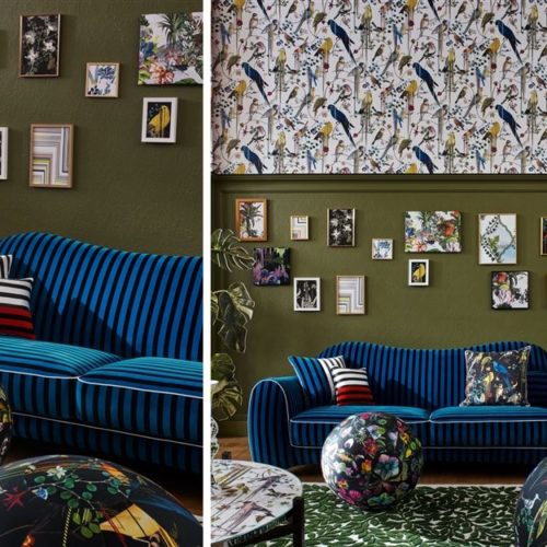 Christian Lacroix collectie Joxal interieur interieurstoffen behang wallpaper Histoires Naturelles 2