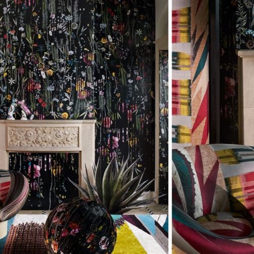 Christian Lacroix collectie Joxal interieur interieurstoffen behang wallpaper Histoires Naturelles 2