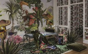 Christian Lacroix collectie Joxal interieur interieurstoffen behang wallpaper Histoires Naturelles 2
