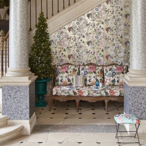 Christian Lacroix collectie Joxal interieur interieurstoffen behang wallpaper Incroyables et Meirvelleuses