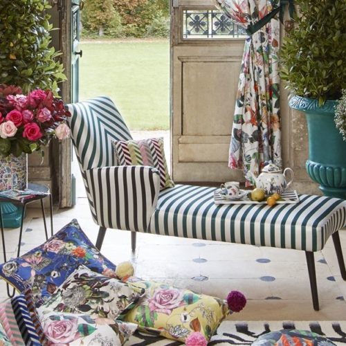 Christian Lacroix collectie Joxal interieur interieurstoffen behang wallpaper Incroyables et Meirvelleuses Fabrics