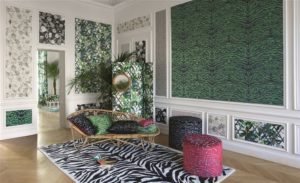 Christian Lacroix collectie Joxal interieur interieurstoffen behang wallpaper Nouveaux Mondes