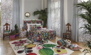 Christian Lacroix collectie Joxal interieur interieurstoffen behang wallpaper Nouveaux Mondes