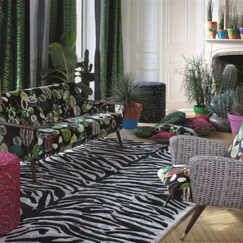 Christian Lacroix collectie Joxal interieur interieurstoffen behang wallpaper Nouveaux Mondes Fabrics