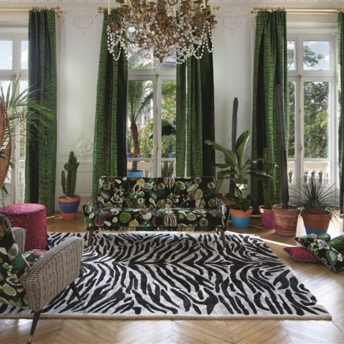 Christian Lacroix collectie Joxal interieur interieurstoffen behang wallpaper Nouveaux Mondes Fabrics