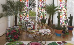 Christian Lacroix collectie Joxal interieur interieurstoffen behang wallpaper Nouveaux Mondes Fabrics