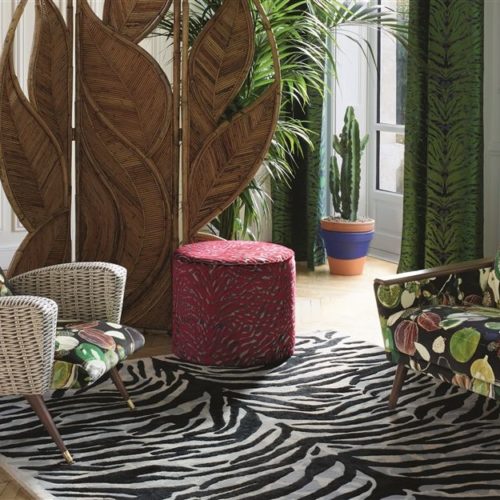 Christian Lacroix collectie Joxal interieur interieurstoffen behang wallpaper Nouveaux Mondes Fabrics