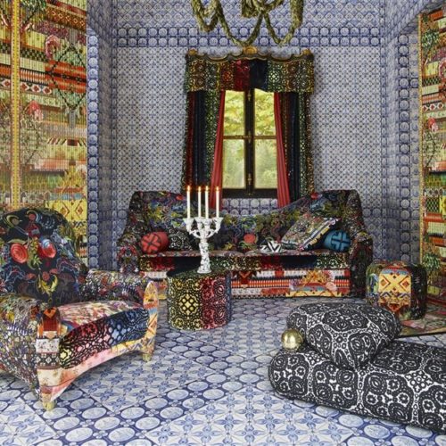 Christian Lacroix collectie Joxal interieur interieurstoffen behang wallpaper au theatre ce soir