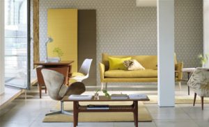 CHINON textured wallpaper - wandbekleding - designers guild - Joxal interieur - schagen - woonzaak - interieurstyling - jolanda maurix interieur